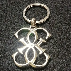 Guess Logo Keychain
